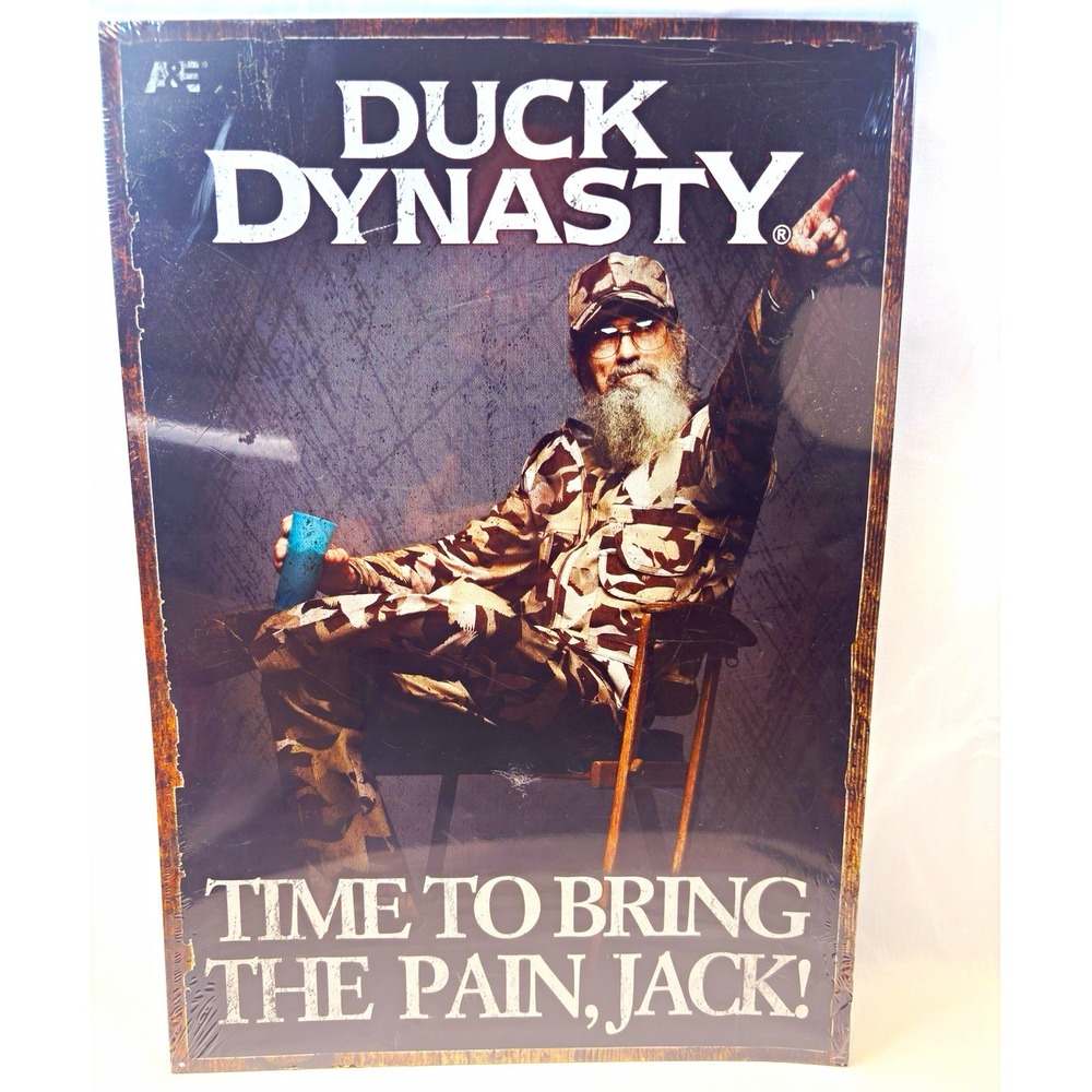 Duck Dynasty Reproduction 17in x 12in  "Time to Bring the Pain, Jack!" SR501